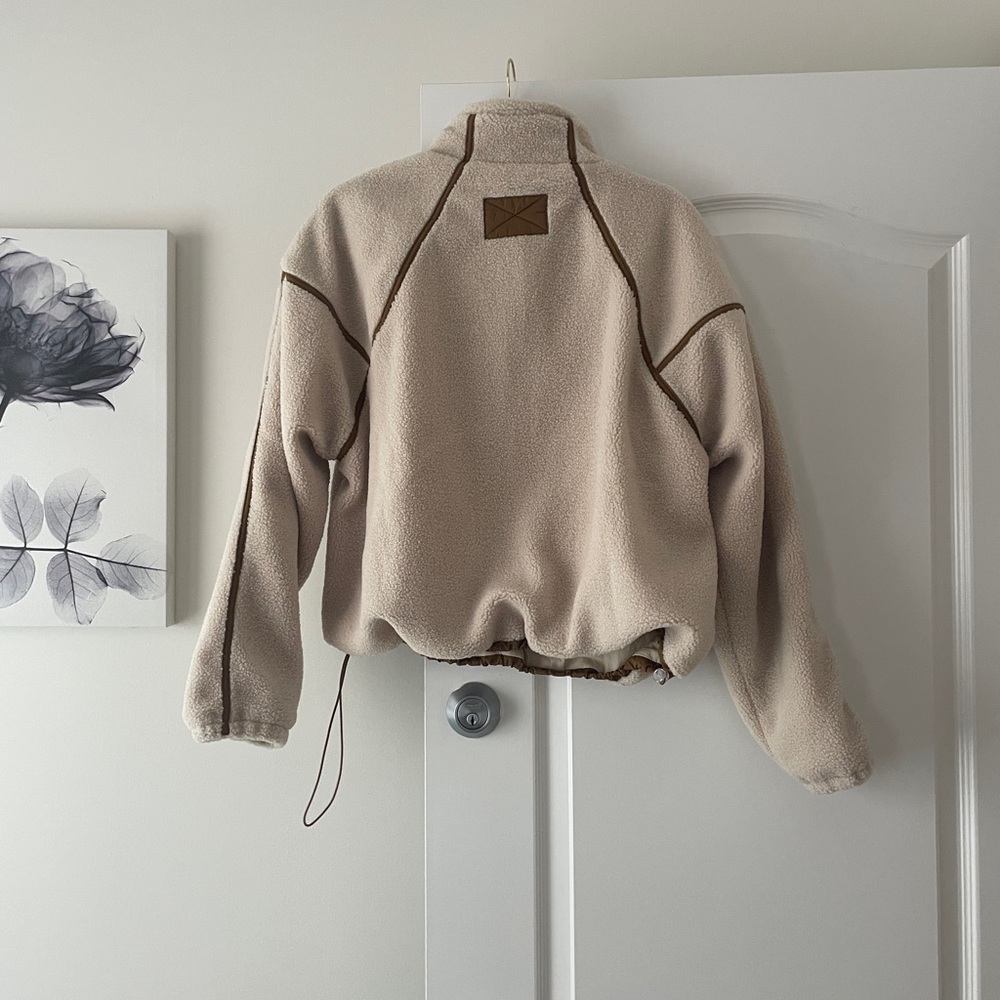 Thirty-Way - Cream Teddy Jacket - Picture 4 of 9
